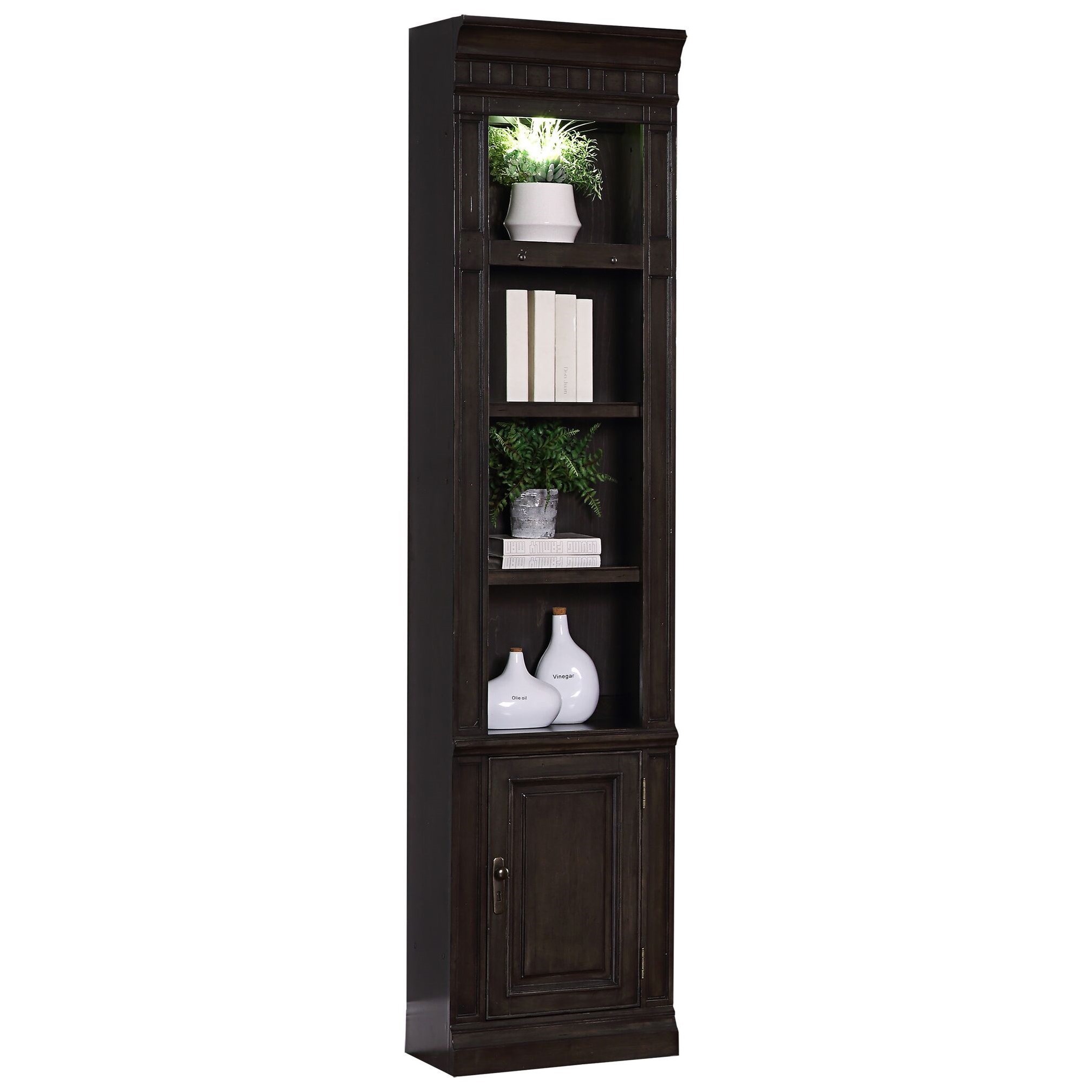 Parker House Washington Heights WAS420 Transitional 22" Open Top Bookcase Westrich Furniture